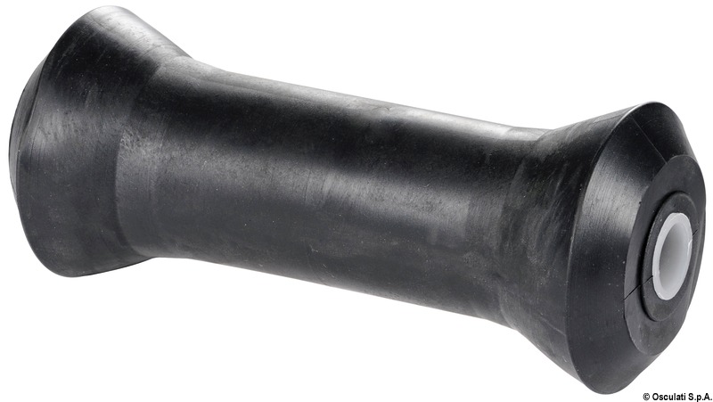 Central roller, black 220 mm