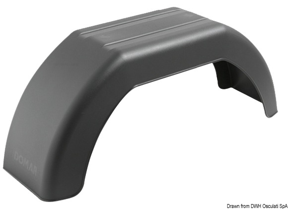 Moplen mudguard, 10" wheels