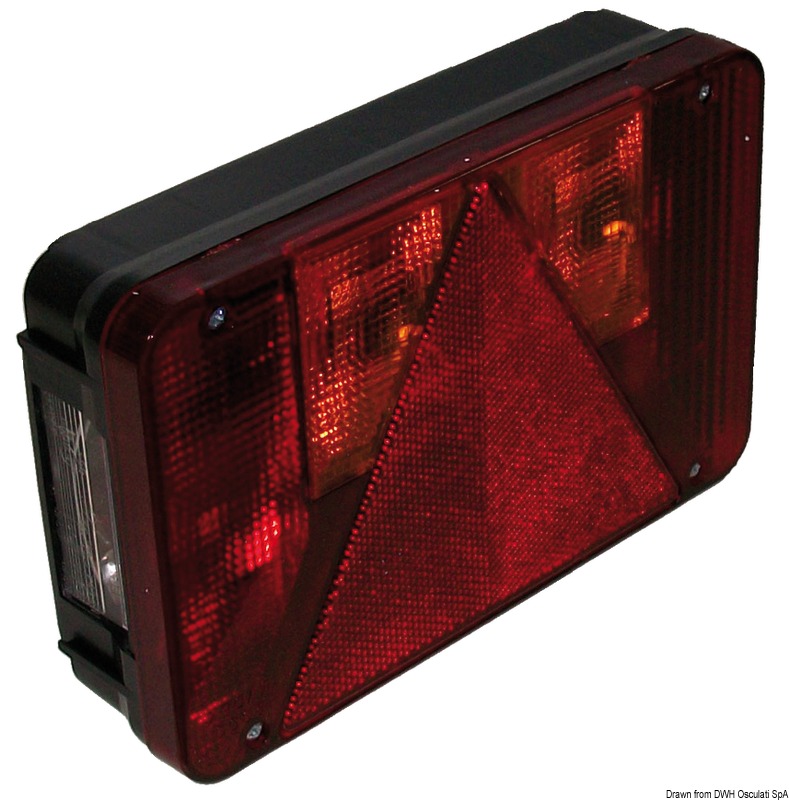 RIGHT rear light 5 functions 4 bulbs