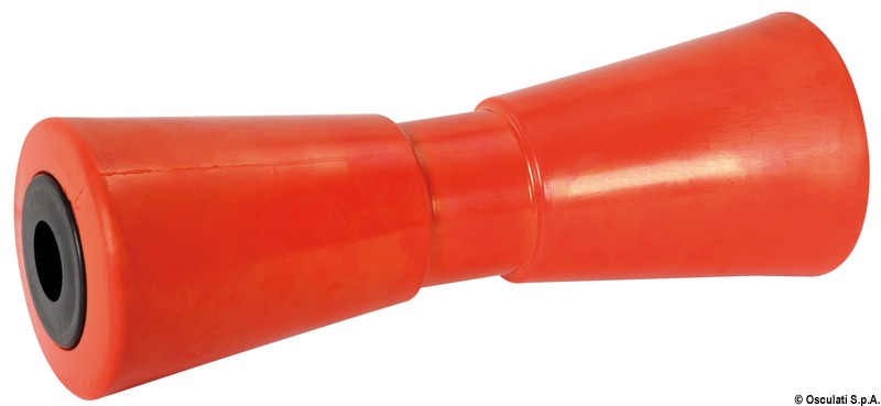 Central roller, orange 286 mm Ø hole 21 mm