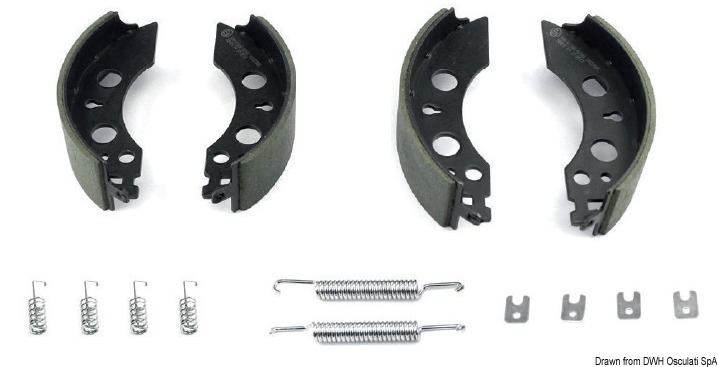 Brake kit for trailer BPW S2005-7 RASK 200x50