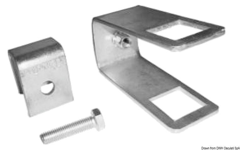 Mounting bracket for roller 40 x 70 mm