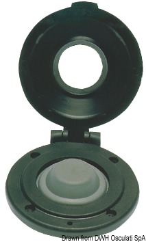 Foot-switch for windlass, black/black