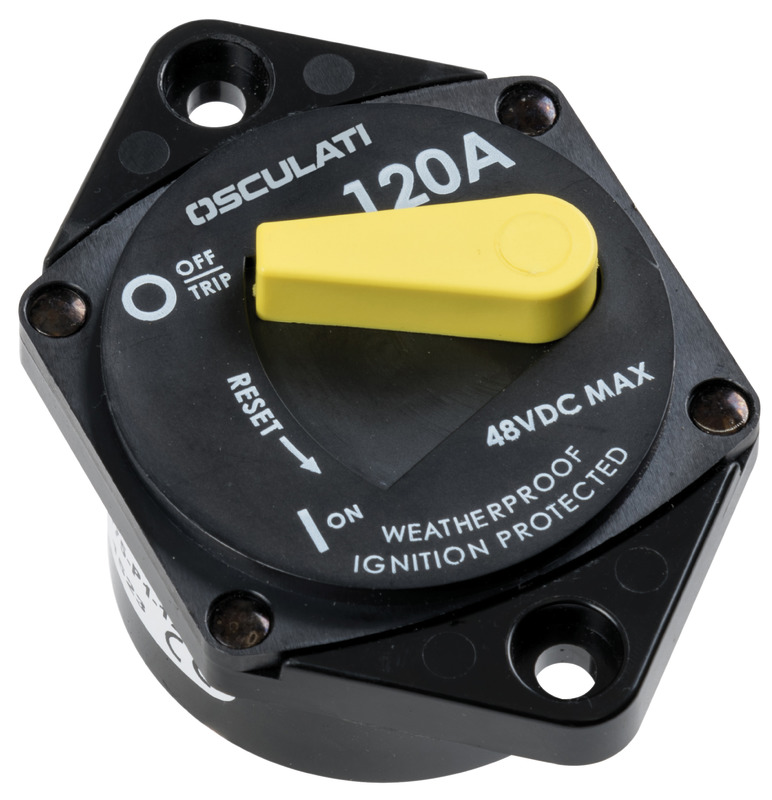 Watertight panel mount circuit breaker 100 A