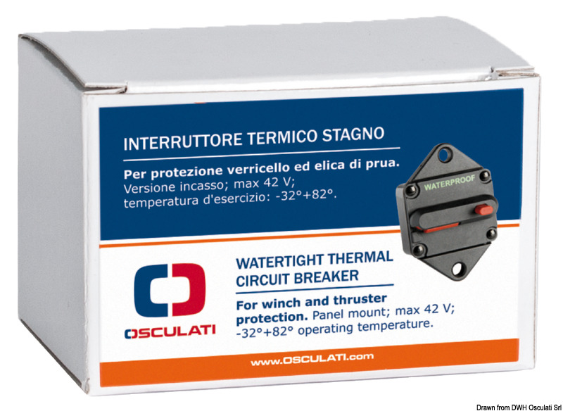 Built-in thermal switch 150 A