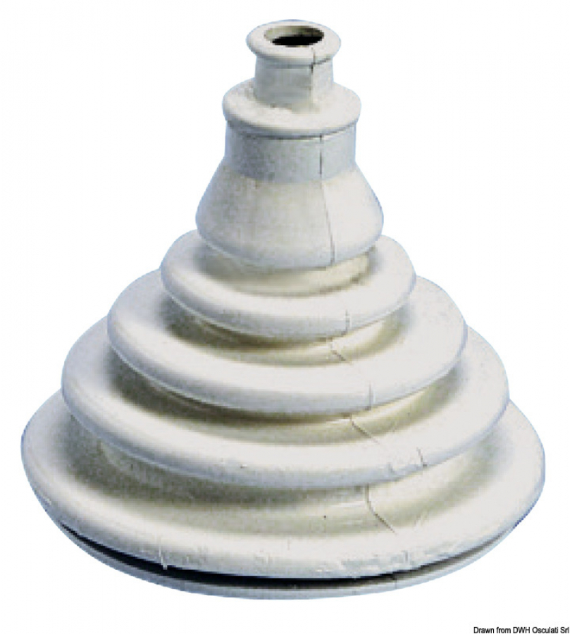 Corrugation for cables - white - Ø100mm x Ø70mm x h105mm
