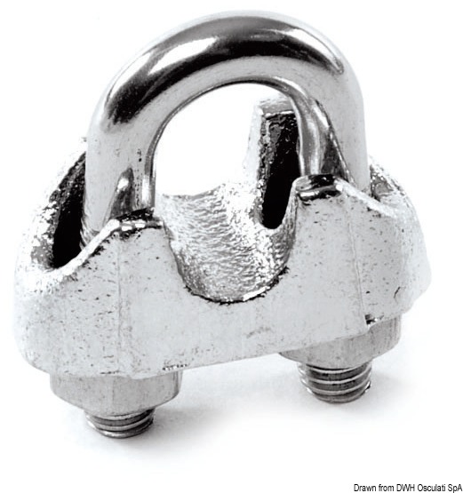 U-bolt clamp AISI 316 3/4 mm