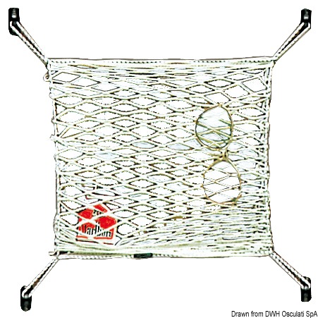 Storage elastic nylon net 400 x 200 mm