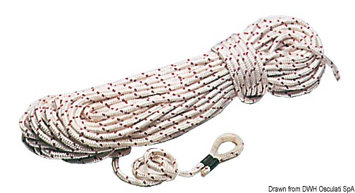 Mooring line 8 mm x 40 m + thimble