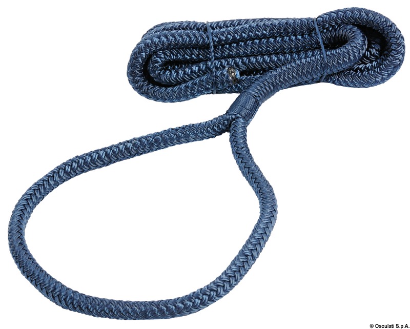 Mooring rope Ø10mm x 2m - navy blue