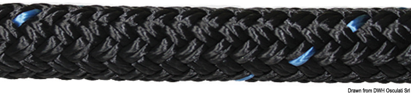 MARLOW Blue Ocean 14 mm - 9 m black