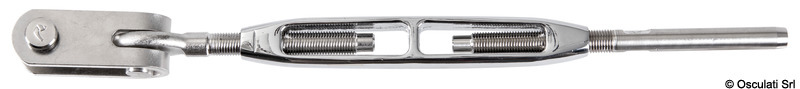 Swage terminal right 3/4" x 12 mm