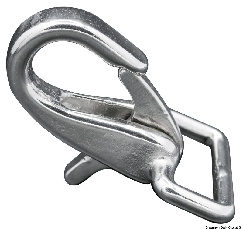 SS snap shackle for 30mm tape