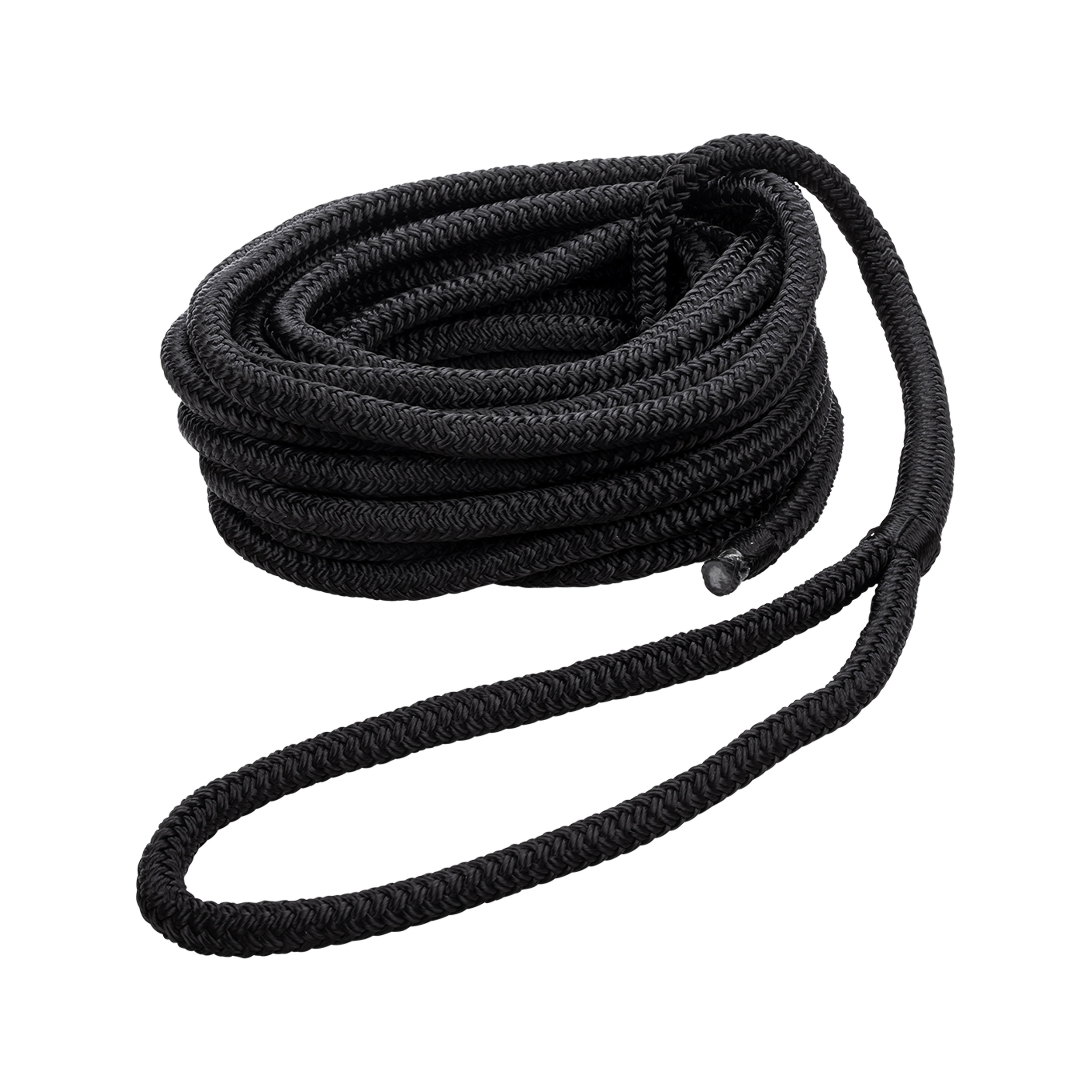 Qvarken Mooring Rope Dockline with eye 16mm 10m black