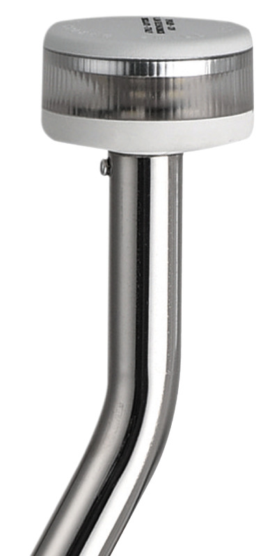 Light pole w/Evoled 360° led light white 60 cm