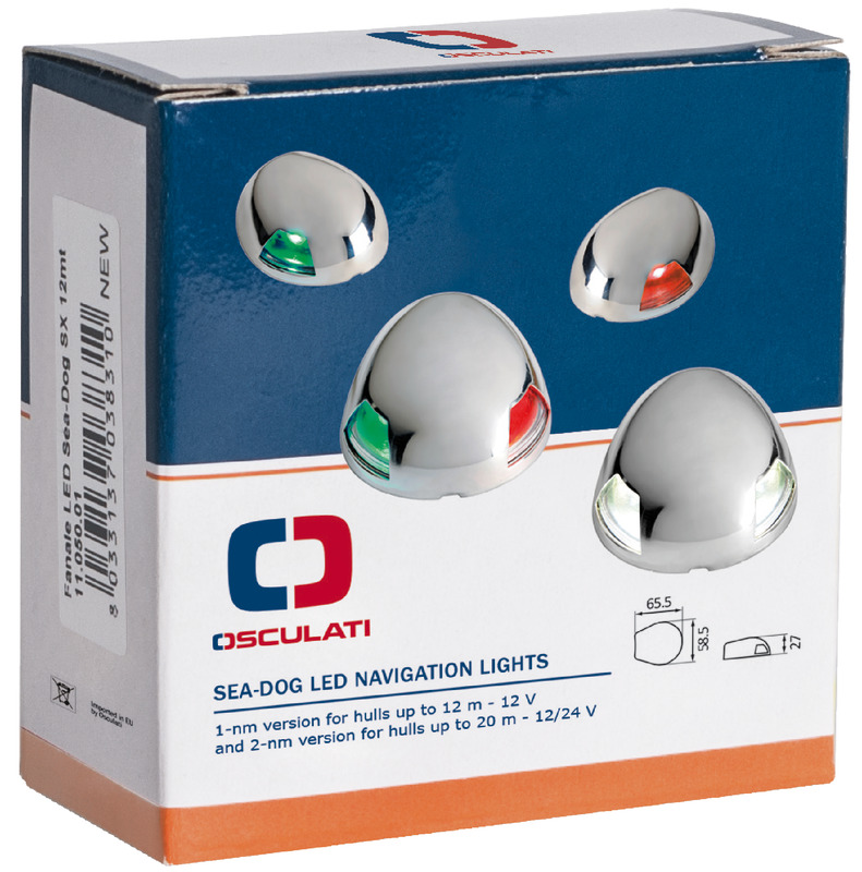 Sea-Dog led navigation light 225° white 12 m