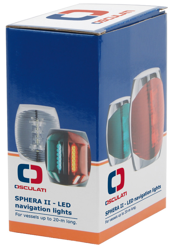 Sphera II navigation light 135° black body