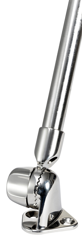 Aerodinamics led light pole black plastic 60 cm