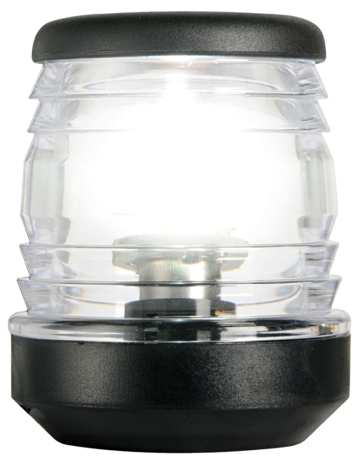 Mast head classic 360° LED black body Ø60mm 1.7W