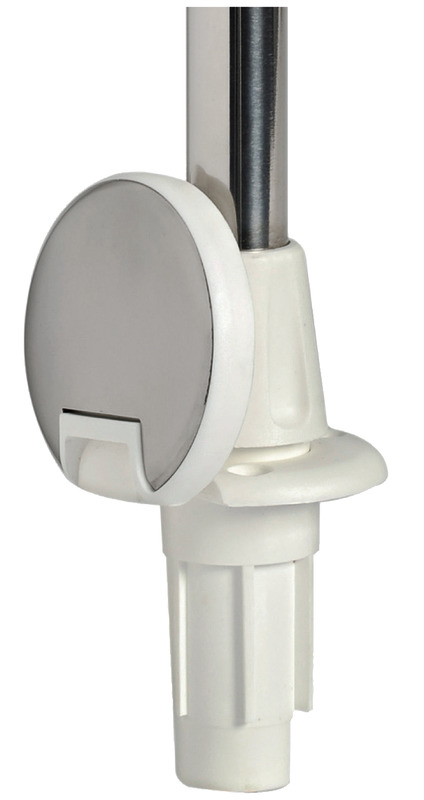 Pull-out led lightpole w/SS base 60 cm