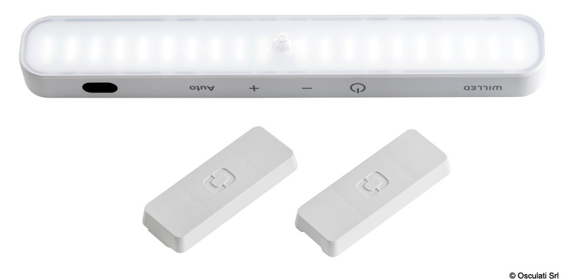 Battery-powered bimini top light white 5V 2W