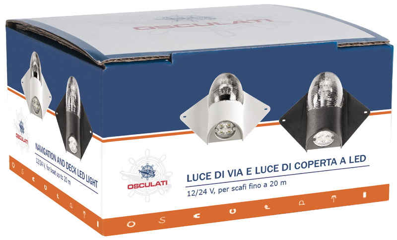 Navigation and deck LED-light 12/24 V