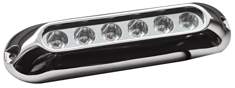 Underwater spot light w/ 6 blue LEDs