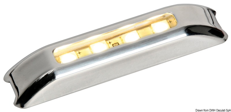 LED courtesy front blue light
