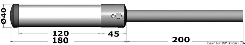 Pull-out LED light pole