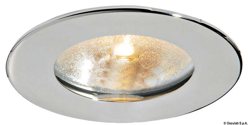 Atria halogen spotlight polished SS