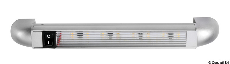 Turnstripe 16-LED track light, rotating version