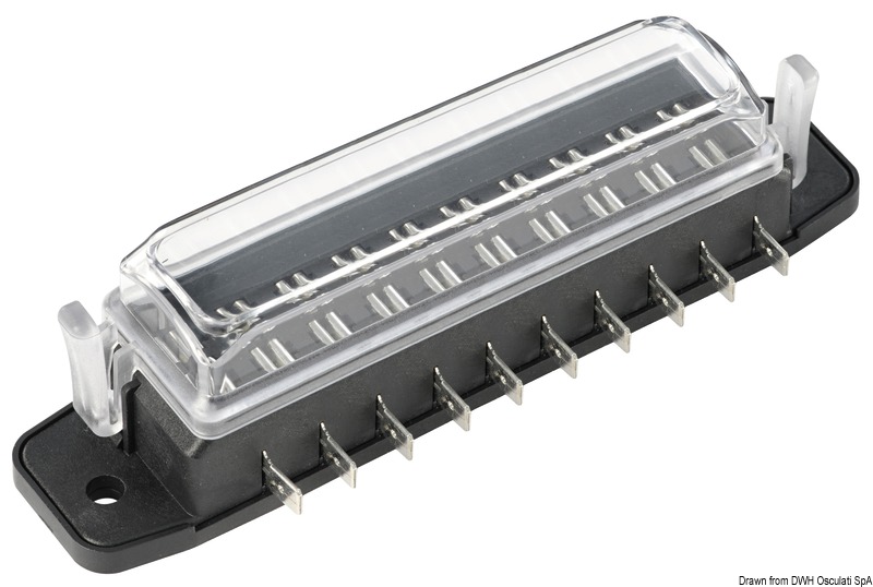 Blade fuse holder box 10 housings