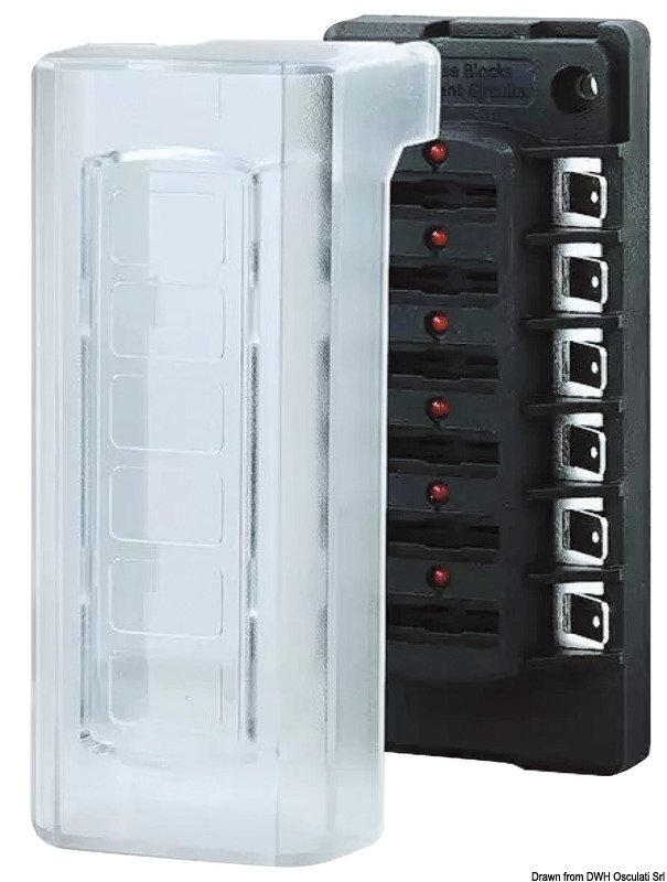Compact fuse holder box
