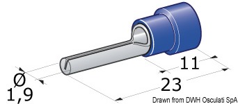 Plug + male connection 1-2,5 mm²