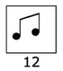 Toggle w/lighted symbols Stereo A