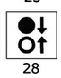 Toggle w/lighted symbols Hard top toggle Toggle A