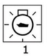Toggle w/lighted symbols Navigation lights B