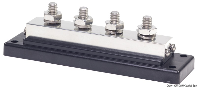 Bus-Bar electric terminal board 4 x 10 mm