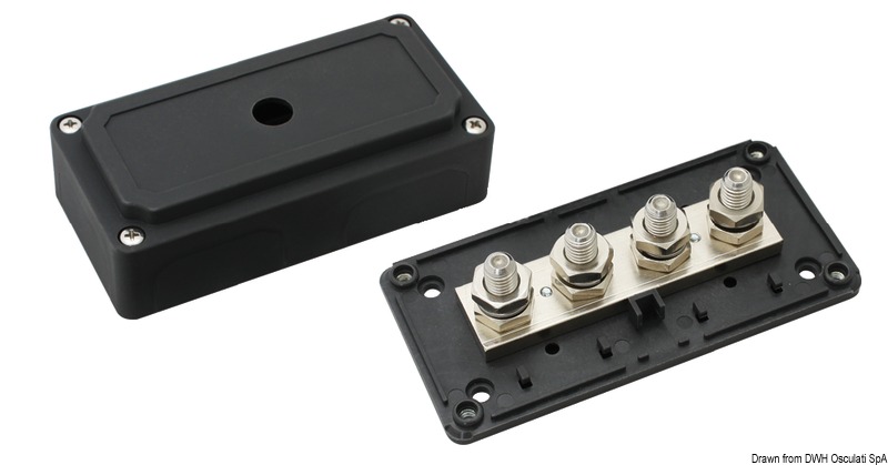 Bus-Bar Heavy Duty terminal 4 x 10 mm
