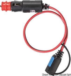 12 Volt plug (cigarette plug with 16A fuse)