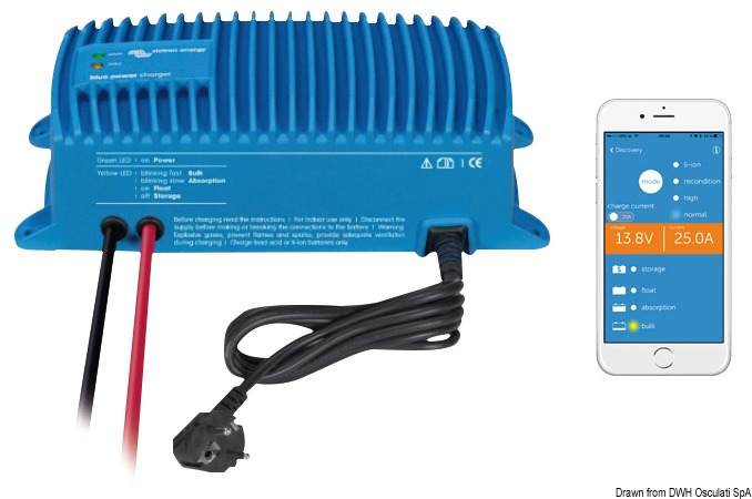 Blue Smart IP67 Charger 12/25(1) 230V CEE 7/7