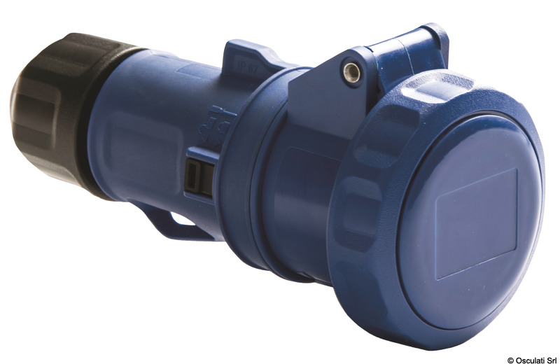 Standard power plug 3-wire female IP67 16A