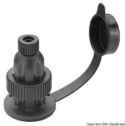 2-pole waterproof plug 3 A