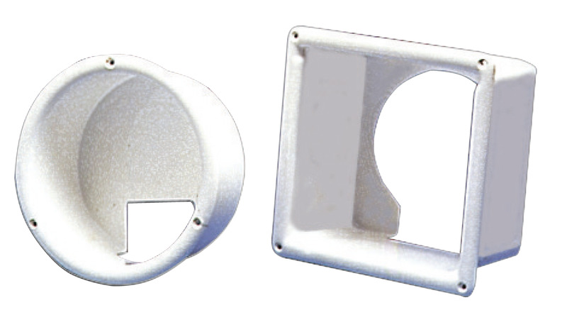 Built-in battery isolator compartment Ø 143 mm
