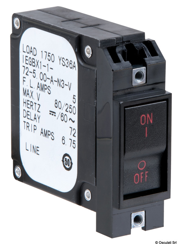 Flush mount lever switch vertical mounting 50 A
