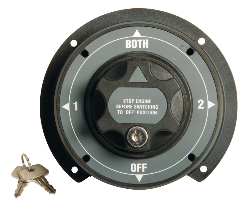 Heavy Duty battery switch 30 A 12/24 V