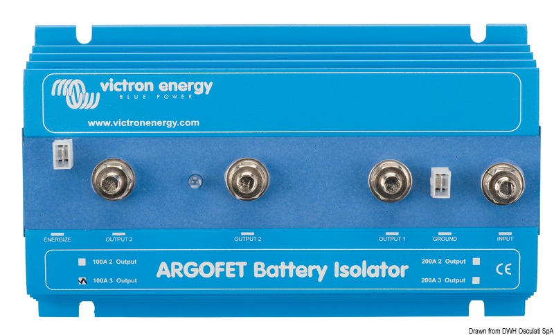 Argofet 200-2 Two batteries 200A Retail