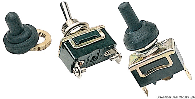 Toggle switch ON-OFF 2 terminals