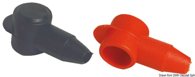 Insulating cap 18 mm black