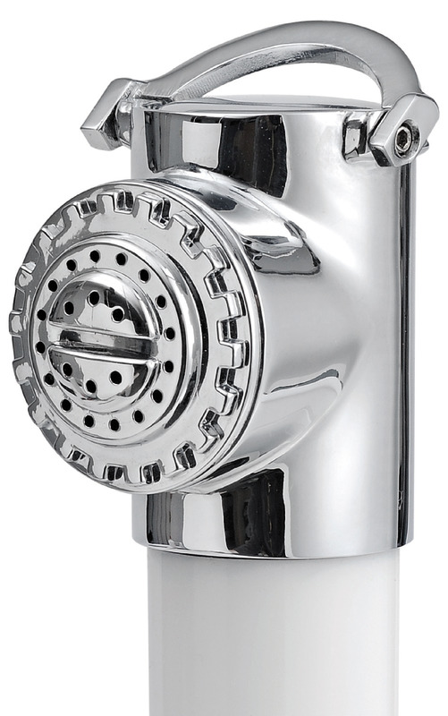 Classic Evo chromed shower box SS hose 4 m Flat mounting